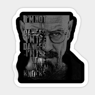 Heisenberg Knocks Sticker